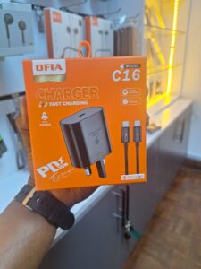 Ofia 35w super fast charger (model c16) – usb c power adapter
